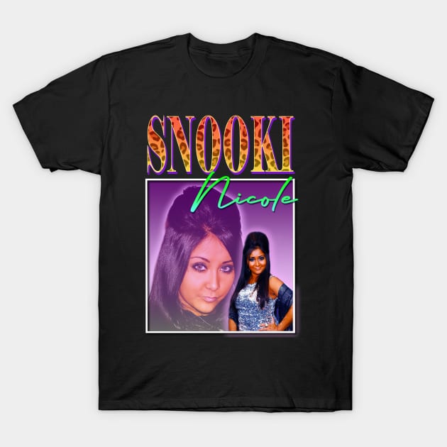 Snooki Retro T-Shirt by Ladybird Etch Co.